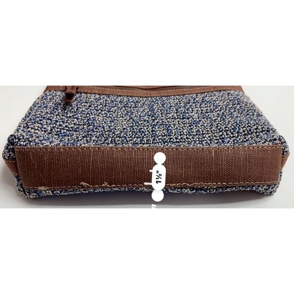 The Sak Lucia blue and white crochet crossbody bag - Picture 7 of 8